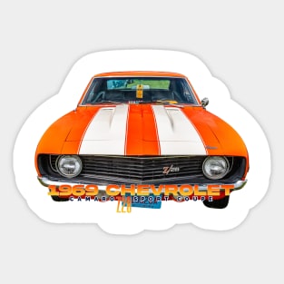 1969 Chevrolet Camaro Z28 Sport Coupe Sticker